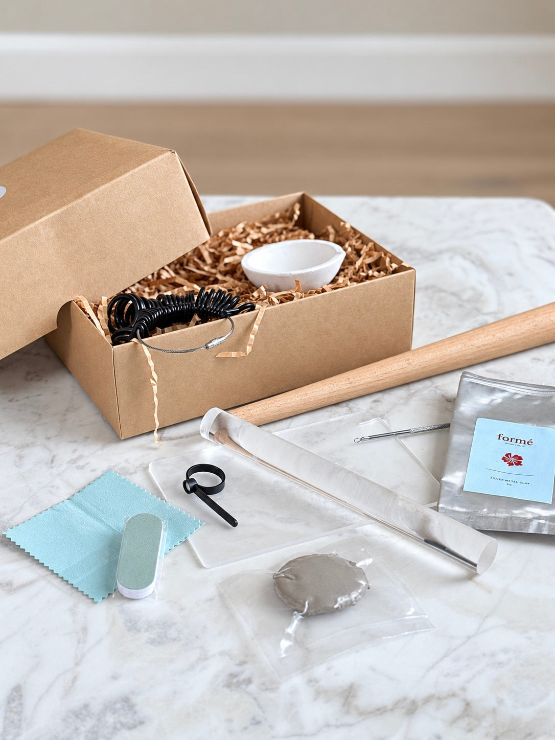 Metal Clay Jewelry Making Kit